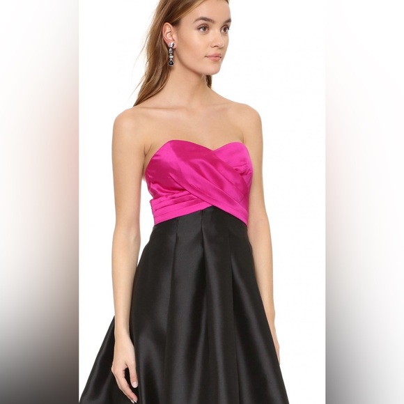 Shoshanna Midnight Dawn Midi Dress. Size 4. - Picture 3 of 16